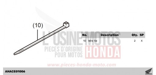 CLAMP,CORD CB1000RAP de 2023
